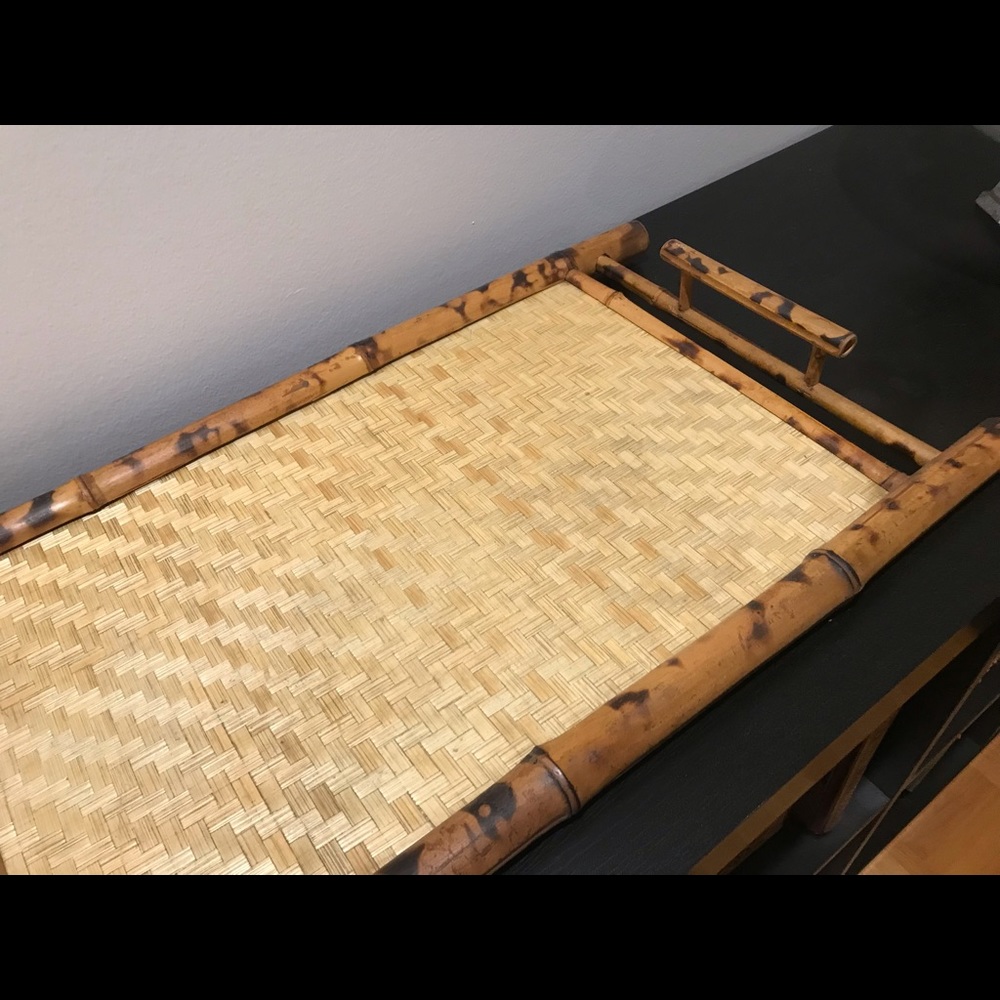 rattan tray
